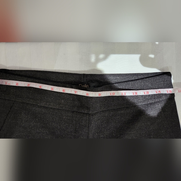 Dalia dark Grey thick skinny pants - Picture 3 of 7
